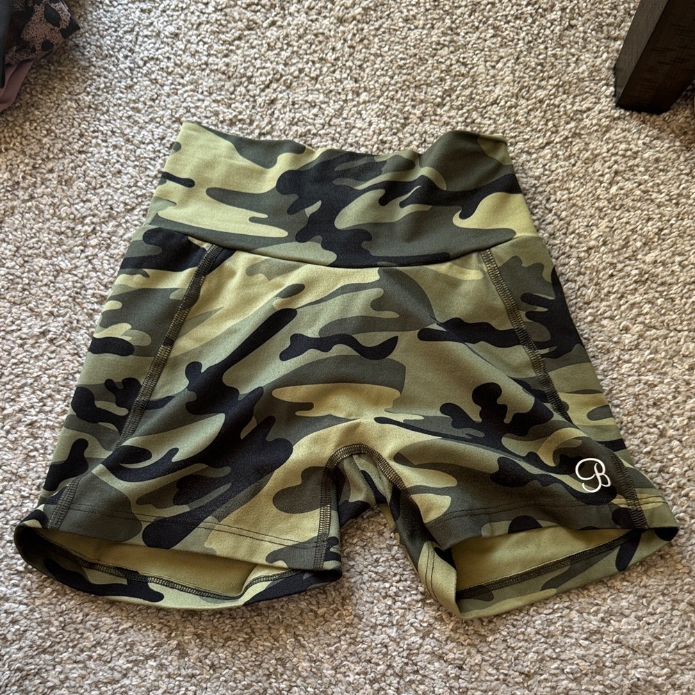 Bombshell Sportswear Camo  Shorts